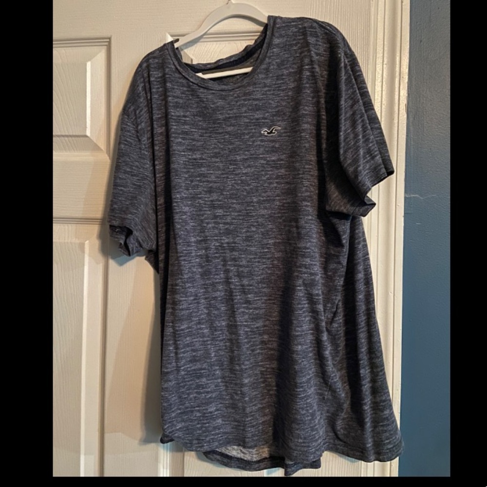 Navy Blue Hollister Shirt
